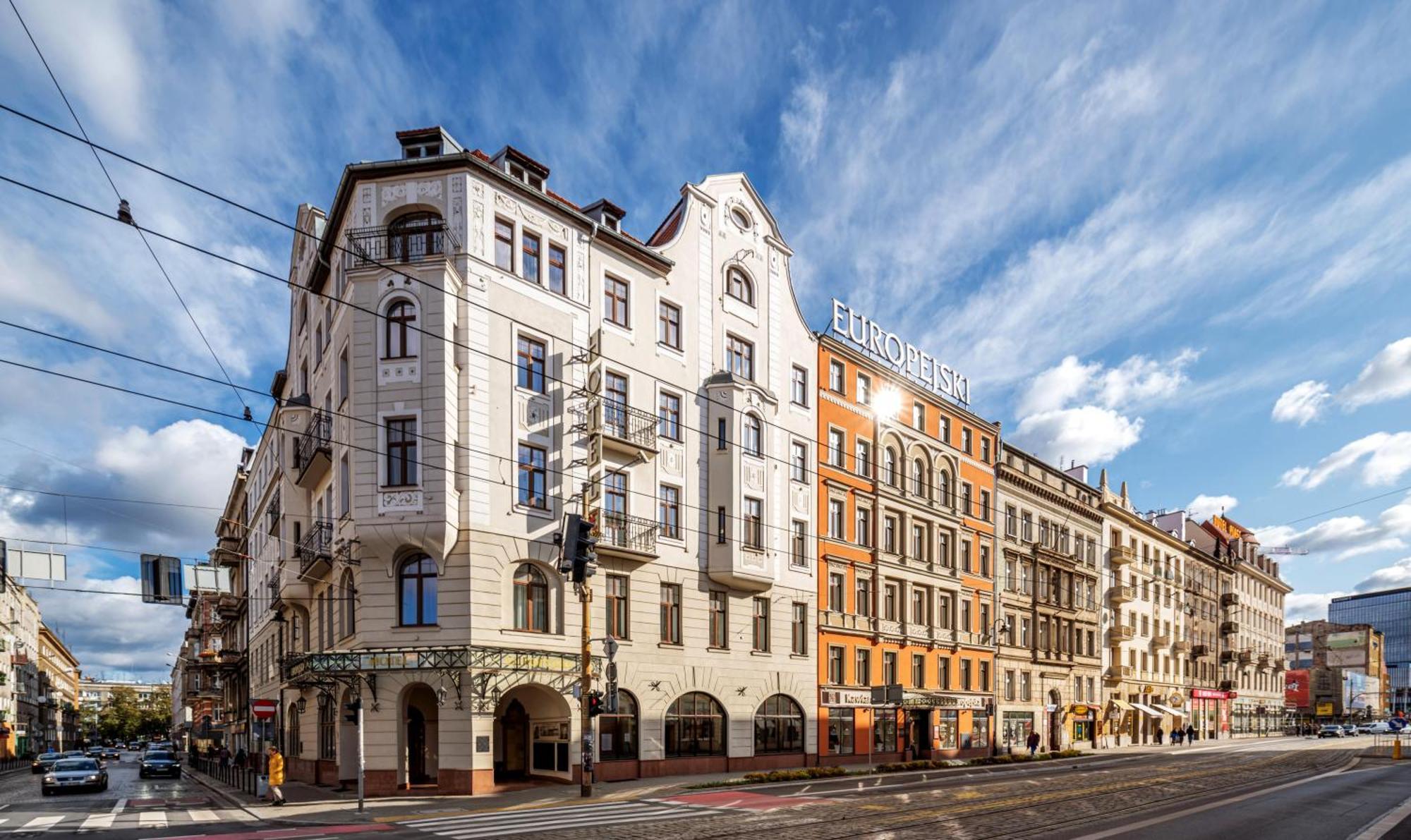 Hotel Europejski Wroclaw Centrum Exterior foto
